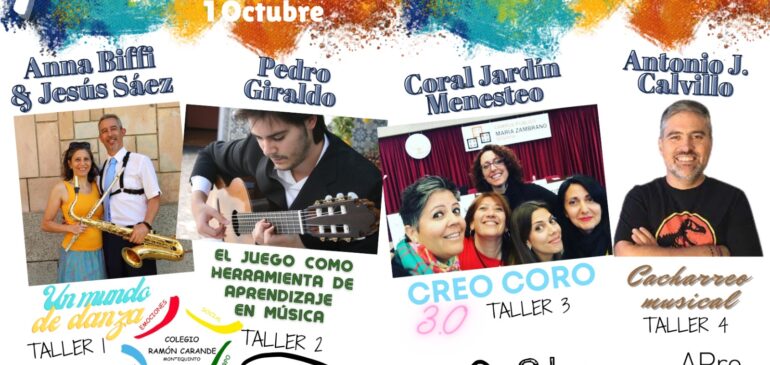 Taller “Cacharreo musical” el 1 de octubre en Sevilla